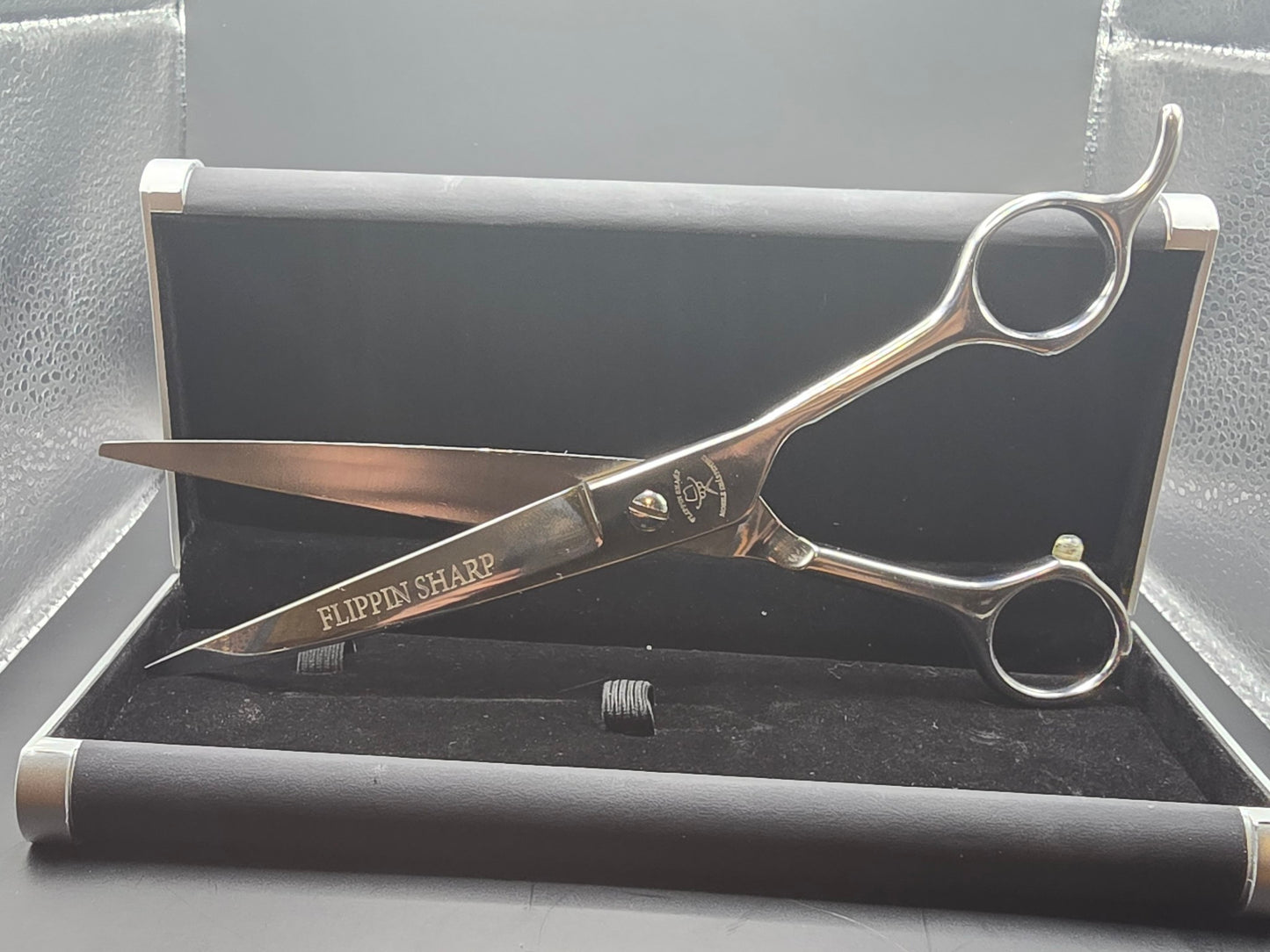 7 Inch Micro Serrated Grooming Shears