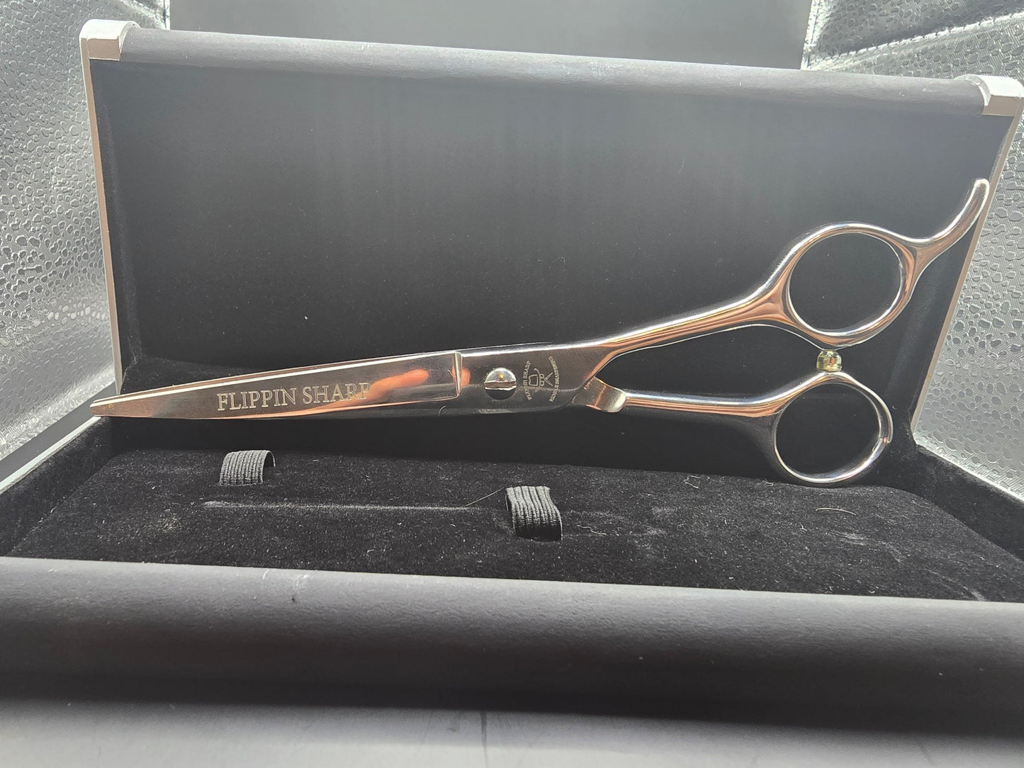 7 Inch Micro Serrated Grooming Shears